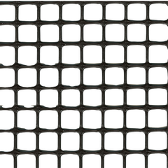 MALLA PLASTICA CUADRADA MULTIUSOS 15X15 NEGRA (ROLLO 30MTS)