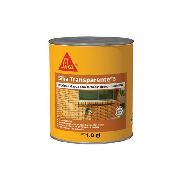 SIKA TRANSPARENTE 5 X 1GLN